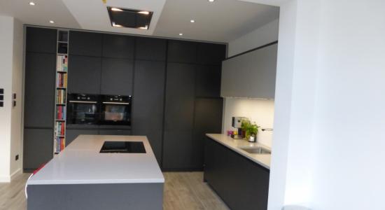 kitchen Extension London, Stone Worktop, Under-floor Heating