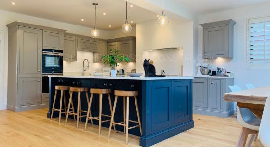 Kitchen Extension, Underfloor Heating, New Oak Flooring & More.