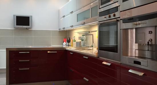 Luxury Kitchen Refurbishment, with Roof Lantern, Marble Floor, Underfloor Heating. 