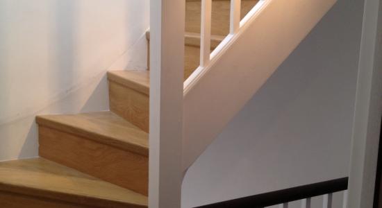 Quickstep Flooring Fitted to Loft Conversion Newly Fitted staircase, Harrow Middlesex, HA3 