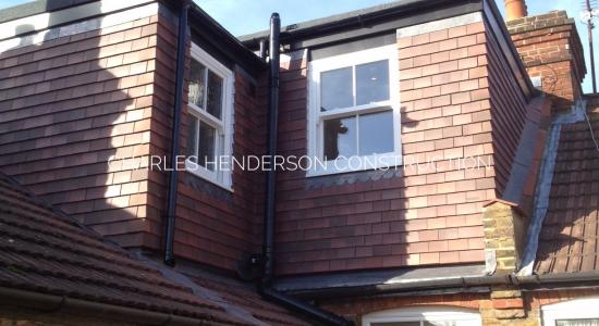 Two Dormer Loft Conversion, Rear Dormer on Outrigger Roof. Creating One Double Bedrooms, Large Shower Room, Watford WD24