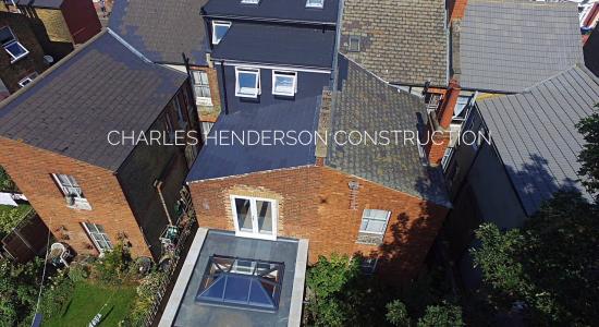 Two Dormer Loft Conversion, Rear Dormer on Outrigger Roof. Creating Two Double Bedrooms, Large Bathroom, Willesden Green, London NW10
