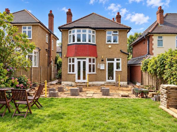 house extension london before